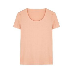 NWT Wolford Aurora Pure Shirt Rosetan Nude M